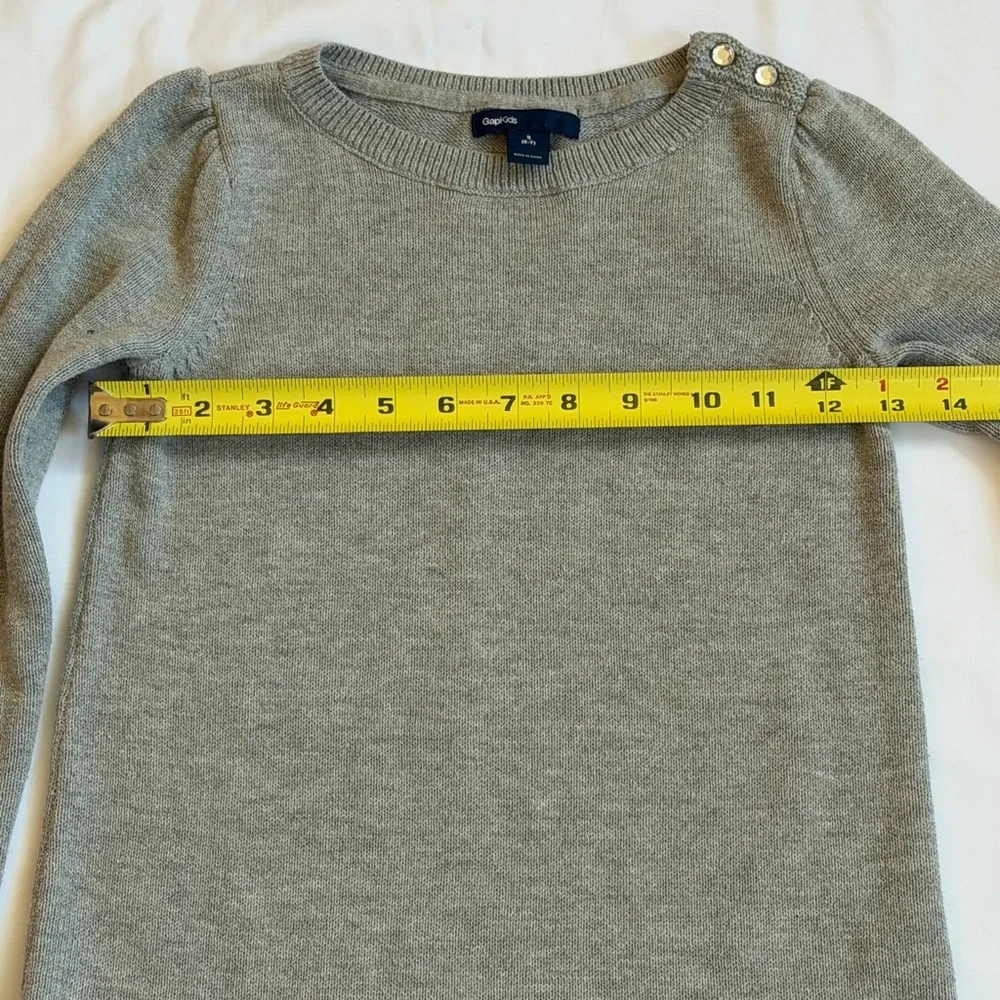 GAP KIDS Sweater Dress Size S (6-7) Gray